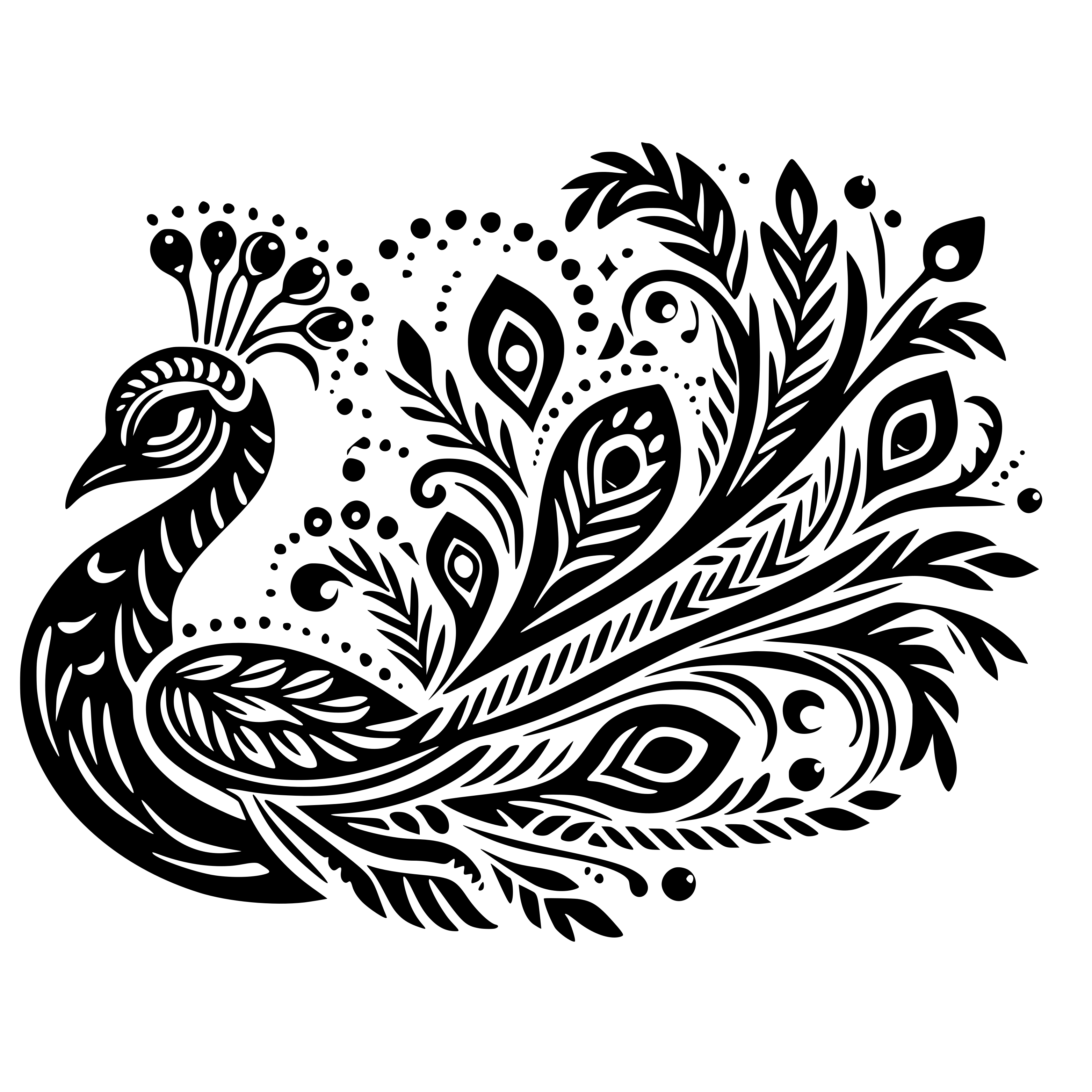 Peacock Svg free