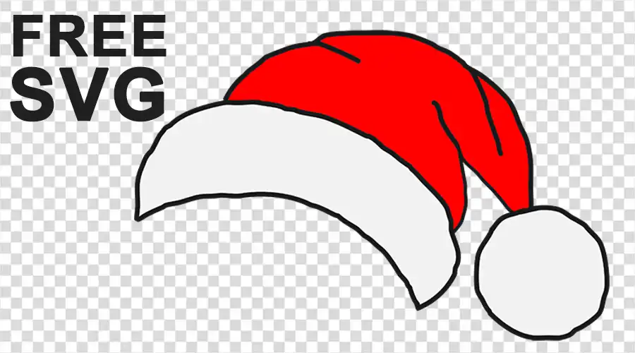 Christmas Hat Svg download Christmas Hat Svg free