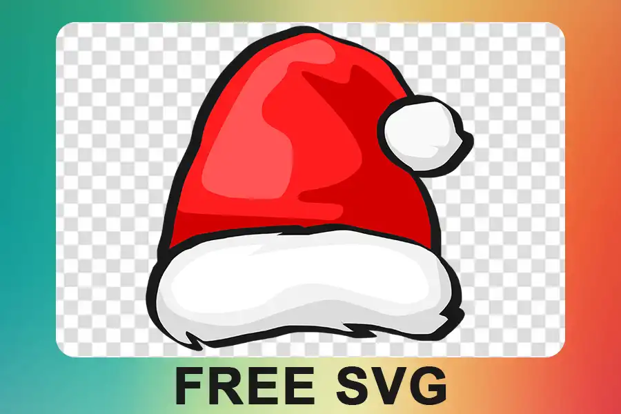 Christmas Hat Svg free