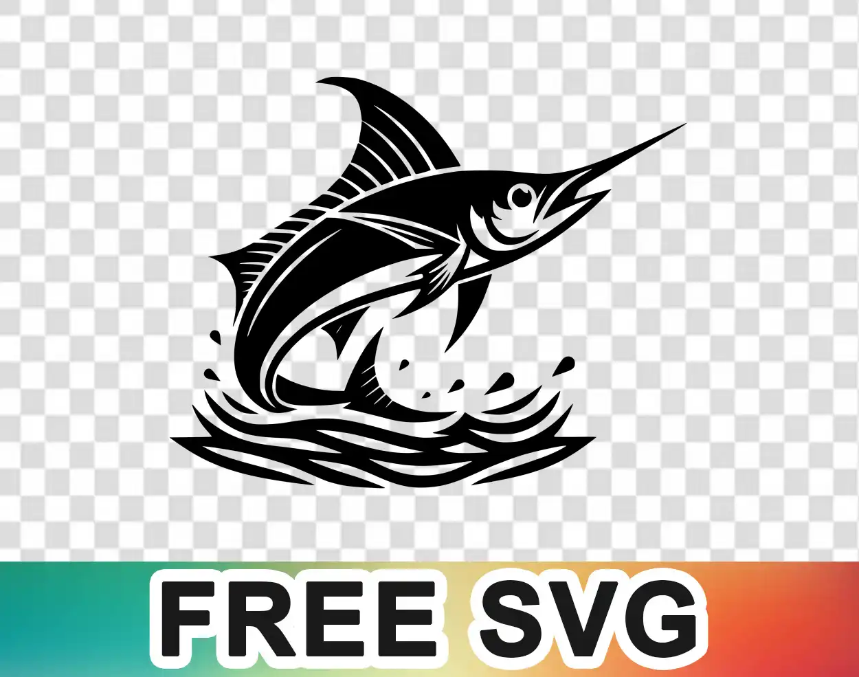 Swordfish Svg free
