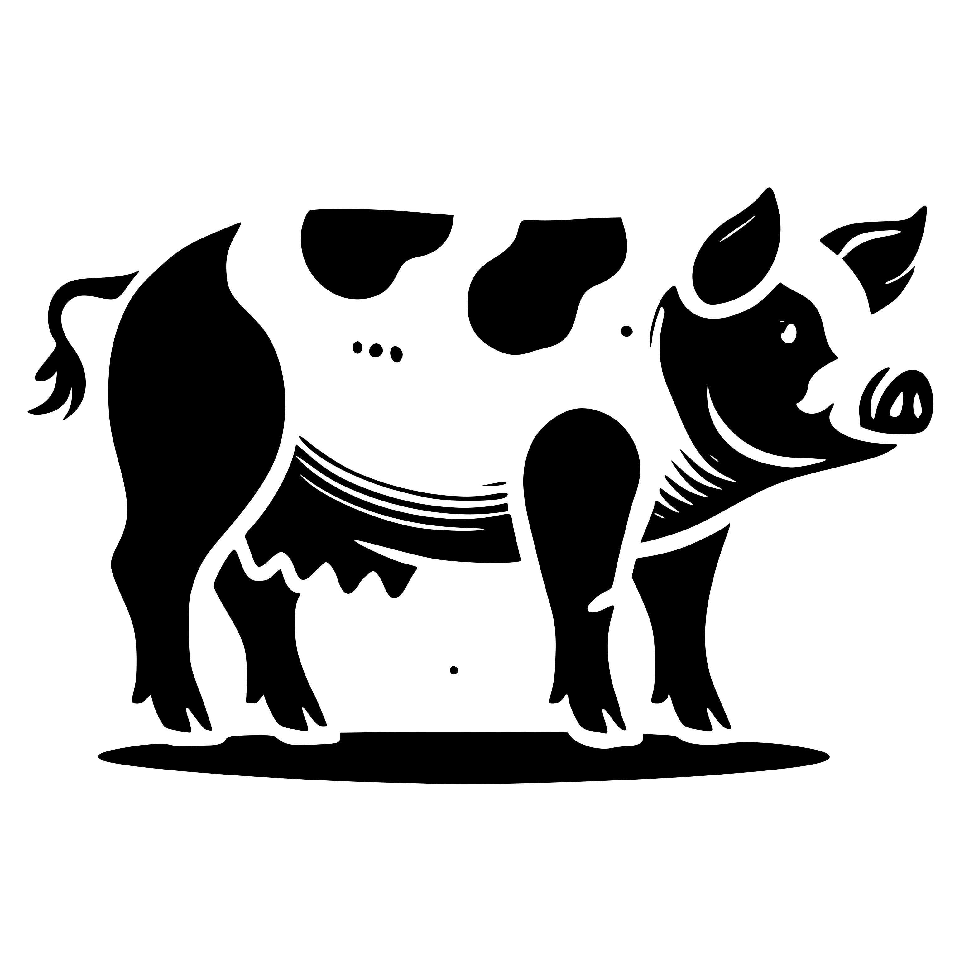 Pig SVG free