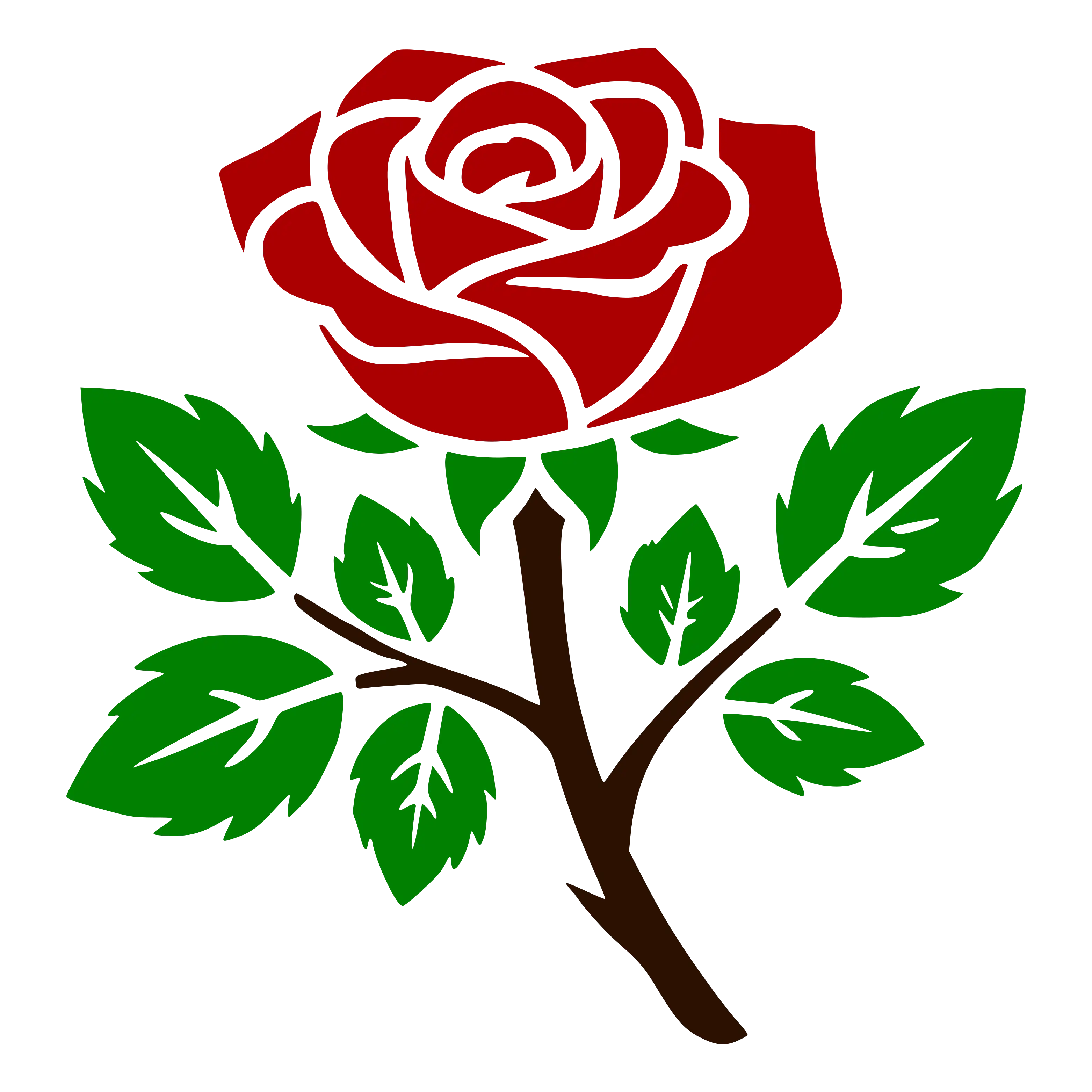 Rose Svg free