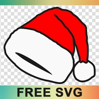 Christmas Hat Svg