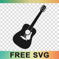 Classical Guitar Svg