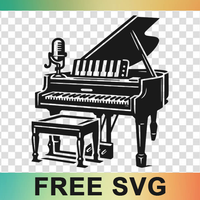 Piano Svg